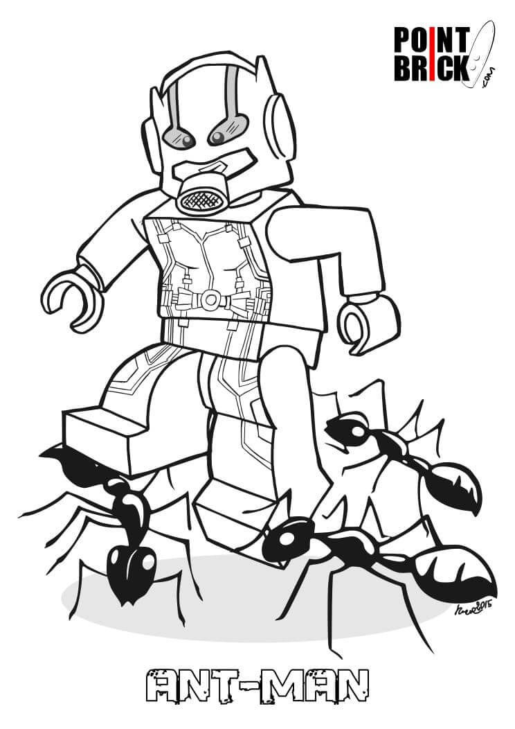 Antman Coloring Pages
 Free Printable Ant Man Coloring Pages