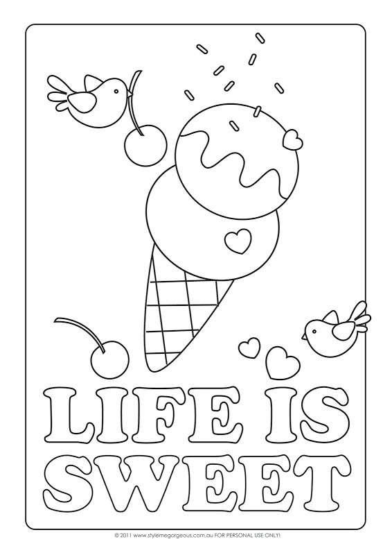 April Showers Coloring Pages
 Coloring Pages For April Showers
