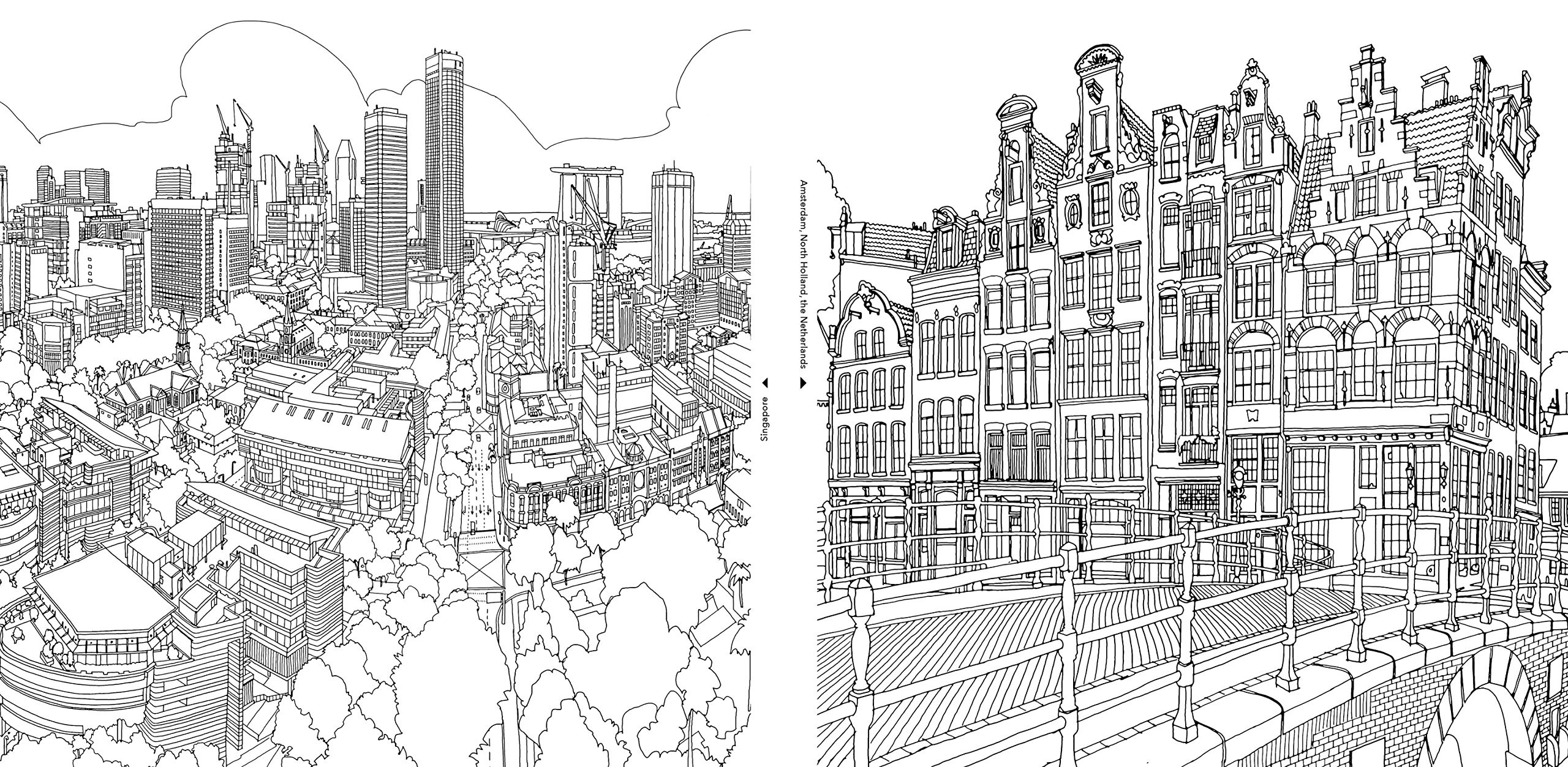Architecture Coloring Book
 An Extremely Detailed Coloring Book for Architecture