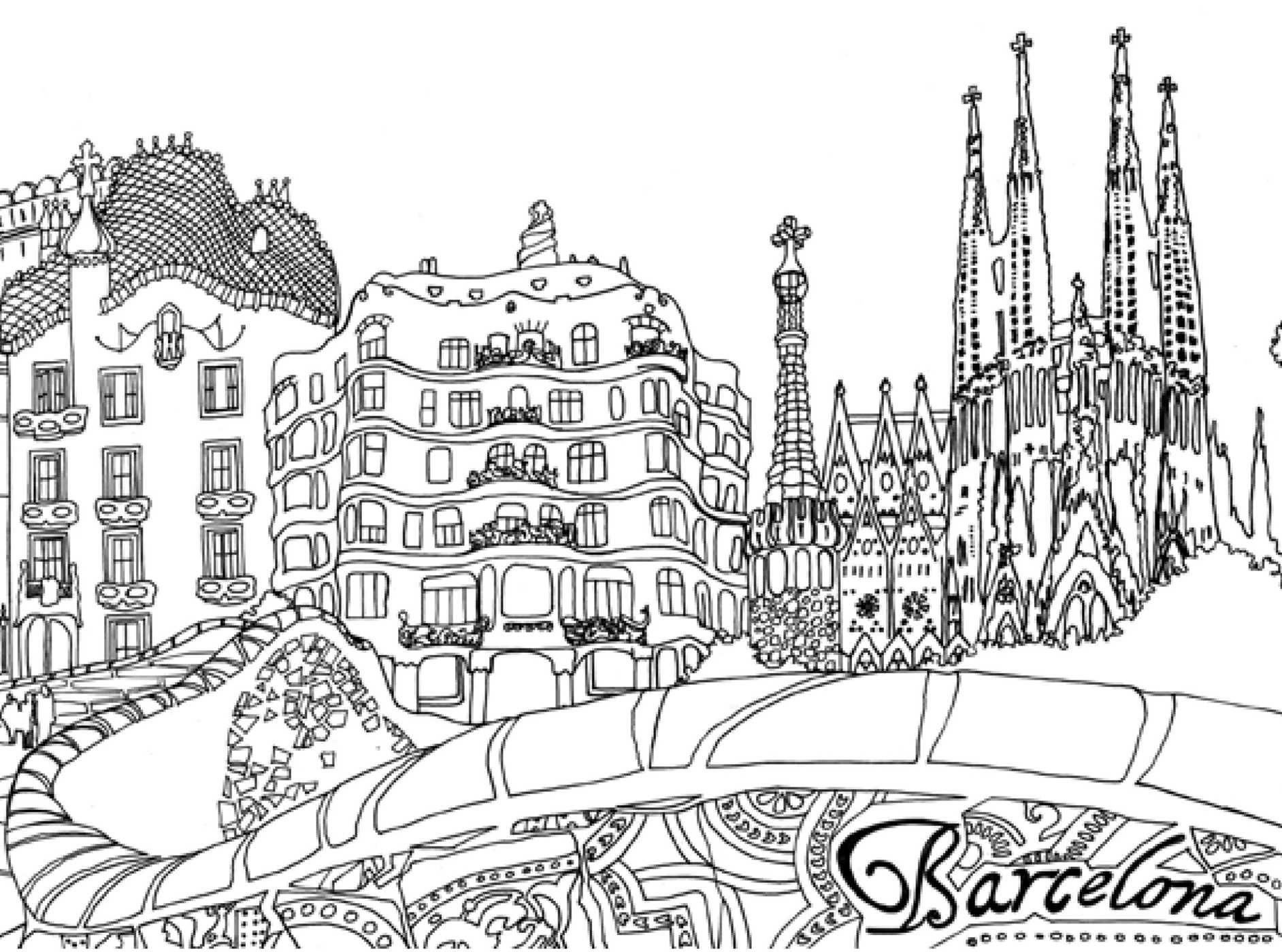 Architecture Coloring Book
 s Architecture Coloring Book Coloring Page for Kids