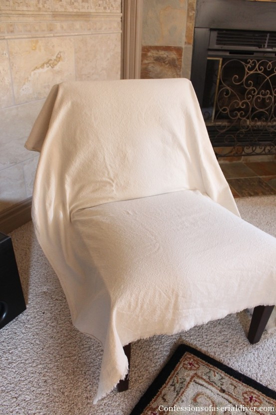 Best ideas about Armless Chair Slipcover
. Save or Pin Slipcovering an Armless Accent Chair Now.