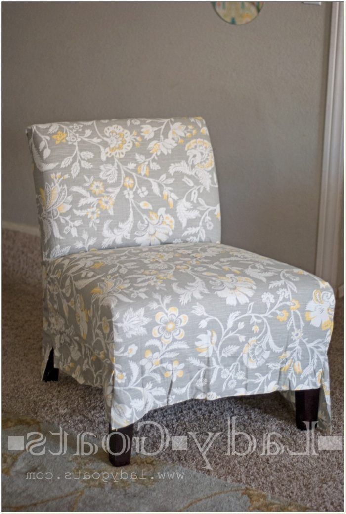 Best ideas about Armless Chair Slipcover
. Save or Pin Armless Chair Slip Covers Chairs Home Decorating Ideas Now.