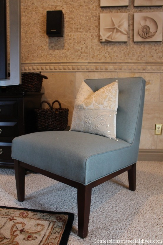 Best ideas about Armless Chair Slipcover
. Save or Pin Slipcovering an Armless Accent Chair Now.