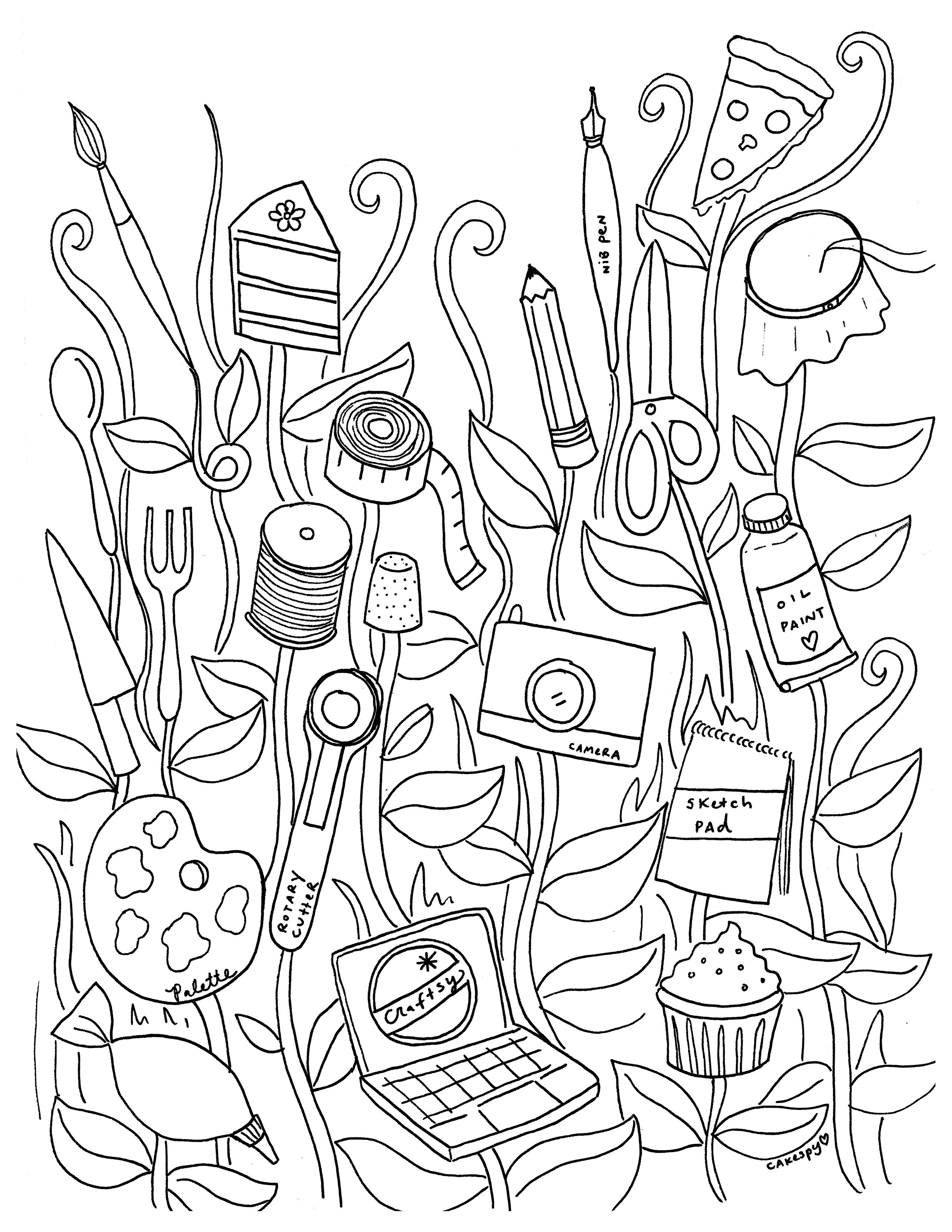 Art Coloring Book For Adults
 Free Coloring Book Pages for Adults