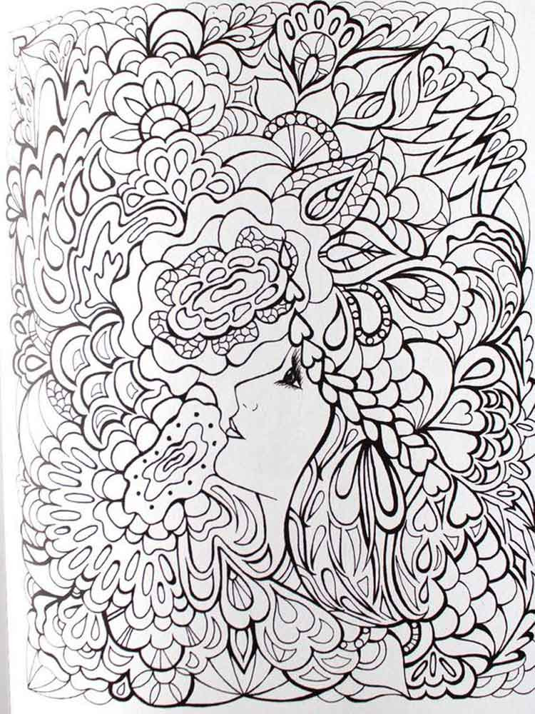 Art Coloring Book For Adults
 Art Therapy coloring pages for adults Free Printable Art