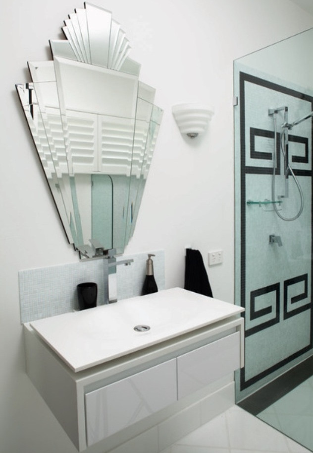 Best ideas about Art Deco Bathroom
. Save or Pin How to Create an Art Deco Contemporary Bathroom Love Now.