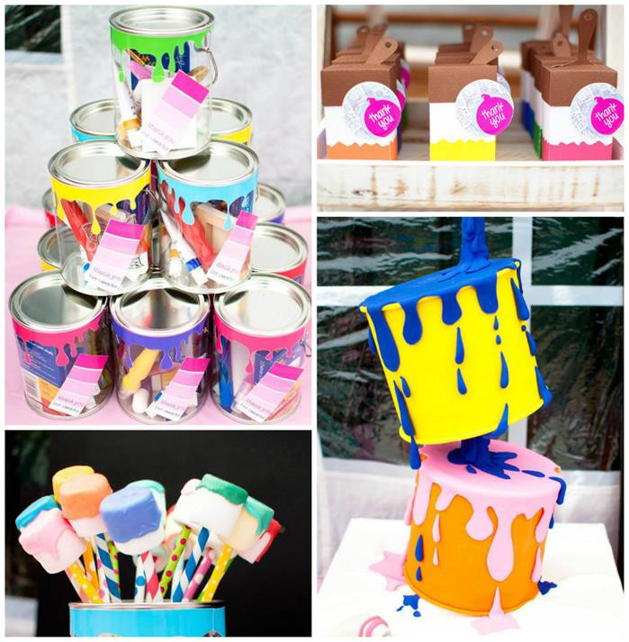 Best ideas about Art Party Ideas For Adults
. Save or Pin Kara s Party Ideas Painting Party Ideas Supplies Idea Cake Now.