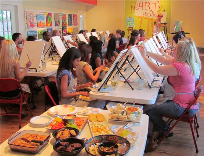Best ideas about Art Party Ideas For Adults
. Save or Pin Party Studio Columbus Art Painting Parties Now.