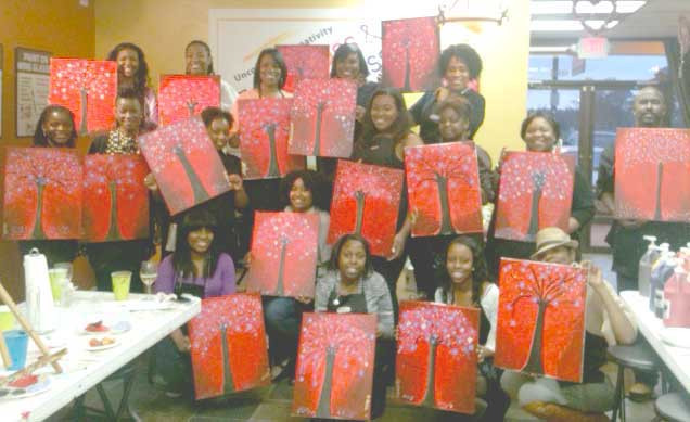 Best ideas about Art Party Ideas For Adults
. Save or Pin Sorority Reunion Party Ideas in Houston Book A Painting Now.