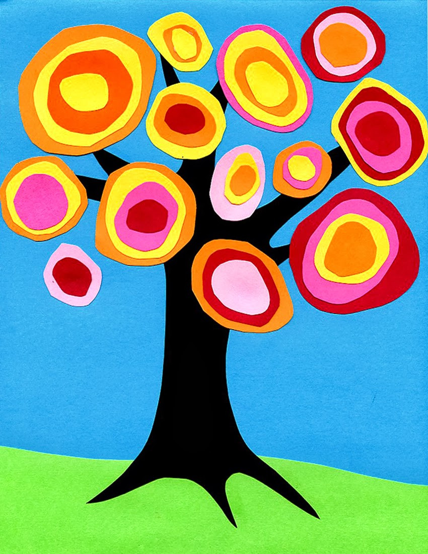 Best ideas about Art Project For Kids
. Save or Pin Kandinsky Tree Collage · Art Projects for Kids Now.