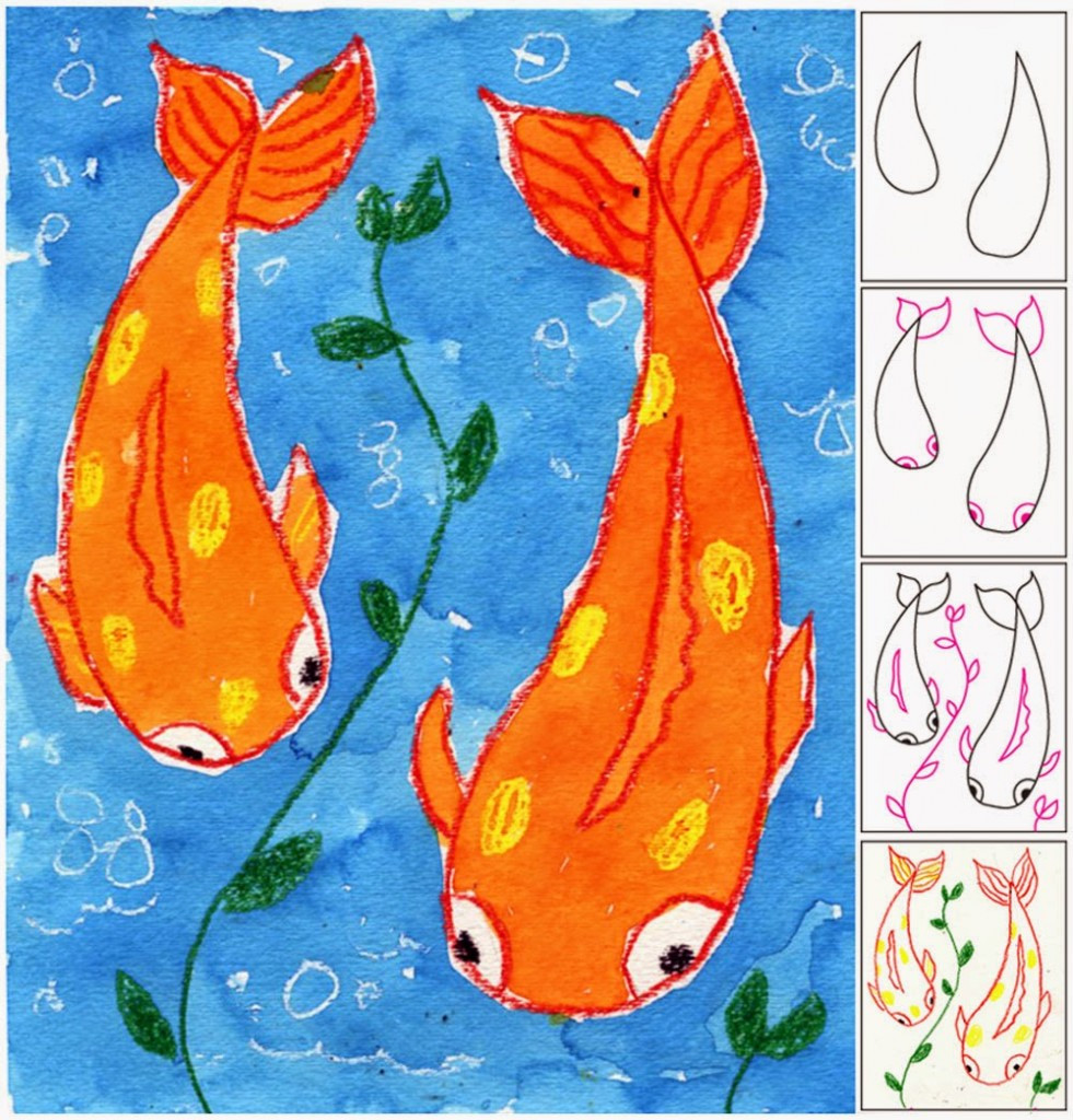 Best ideas about Art Project For Kids
. Save or Pin Koi Fish Painting Art Projects for Kids Now.