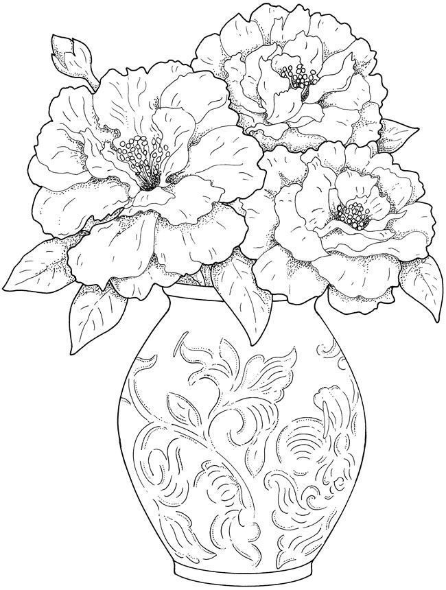 Artful Flower Coloring Sheets For Girls Flowers
 Flower Coloring Pages for Adults Best Coloring Pages For