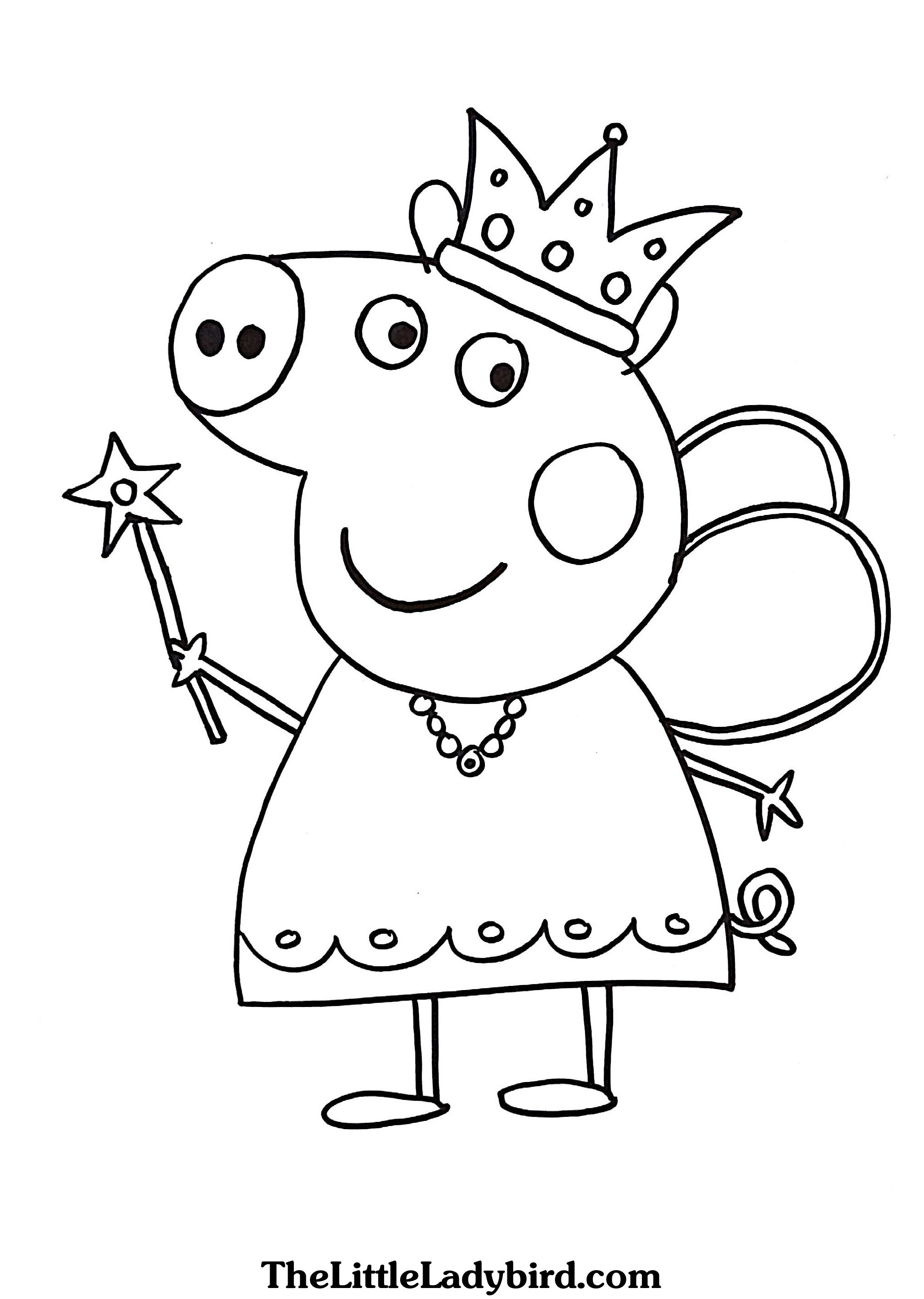 Artistic Coloring Sheets For Kids
 Peppa Pig Coloring To Print Out The Art Jinni