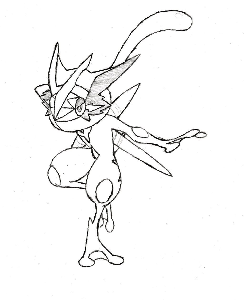 Ash Greninja Coloring Pages
 Ash Greninja by XXD17 on DeviantArt