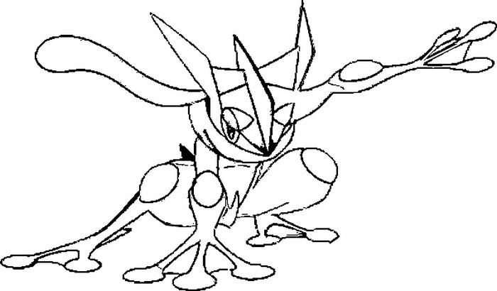 Ash Greninja Coloring Pages
 Coloriage Pokemon 128 dessins à imprimer et à colorier