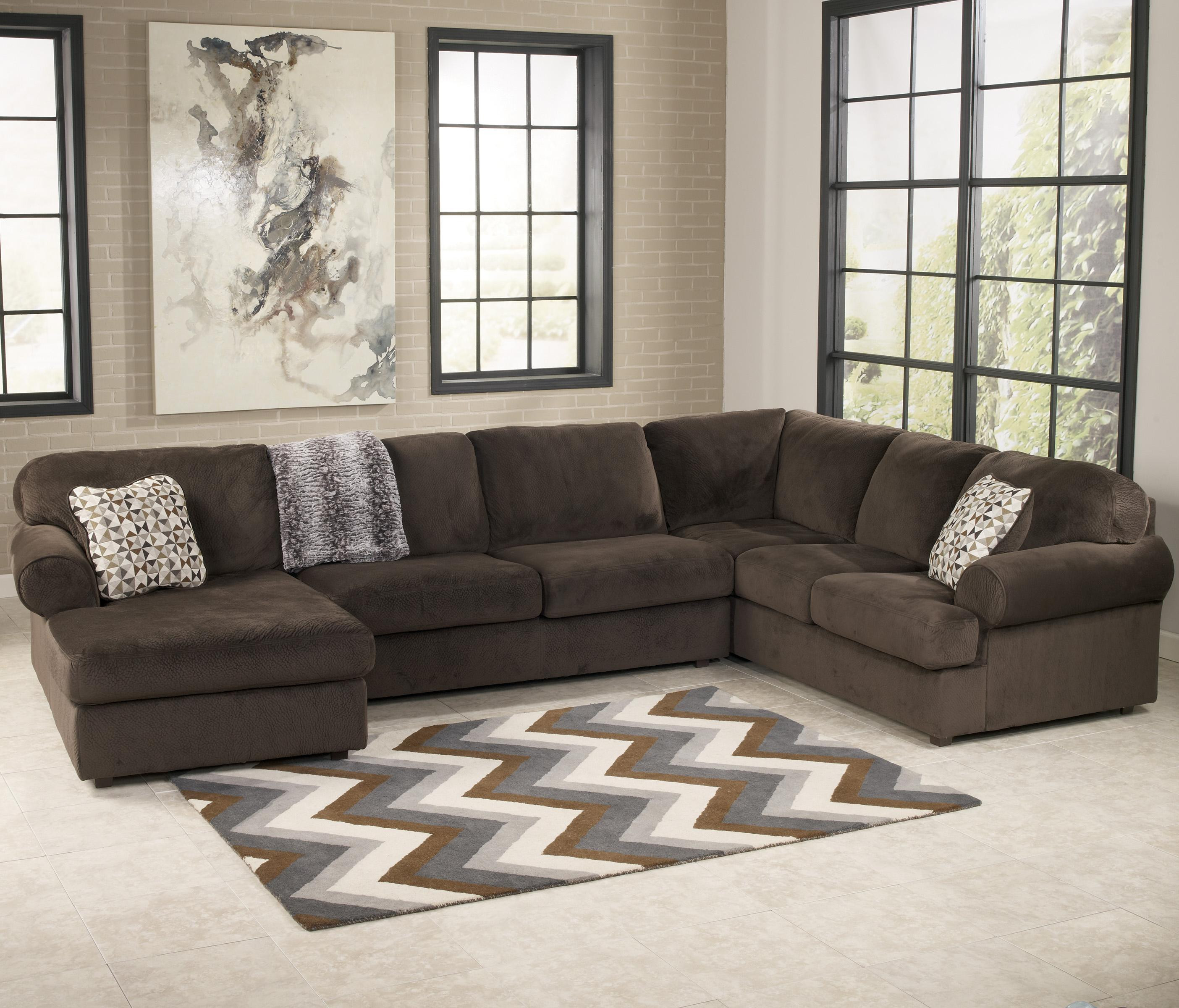 Best ideas about Ashley Sectional Sofa
. Save or Pin Signature Design by Ashley Jessa Place Chocolate Casual Now.