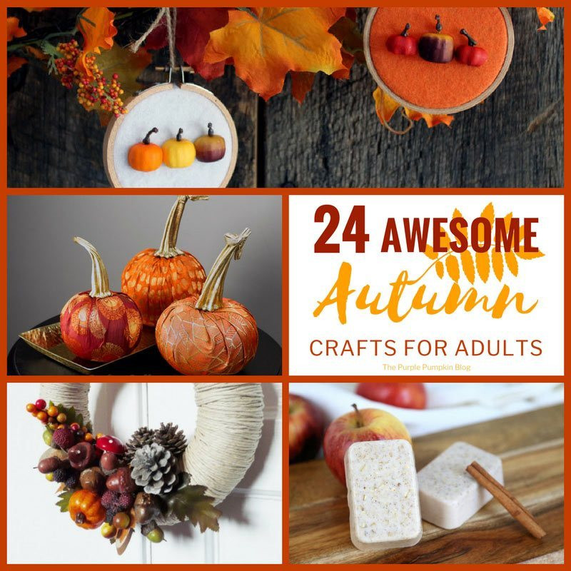 Autumn Crafts Adults
 24 Awesome Autumn Crafts for Adults