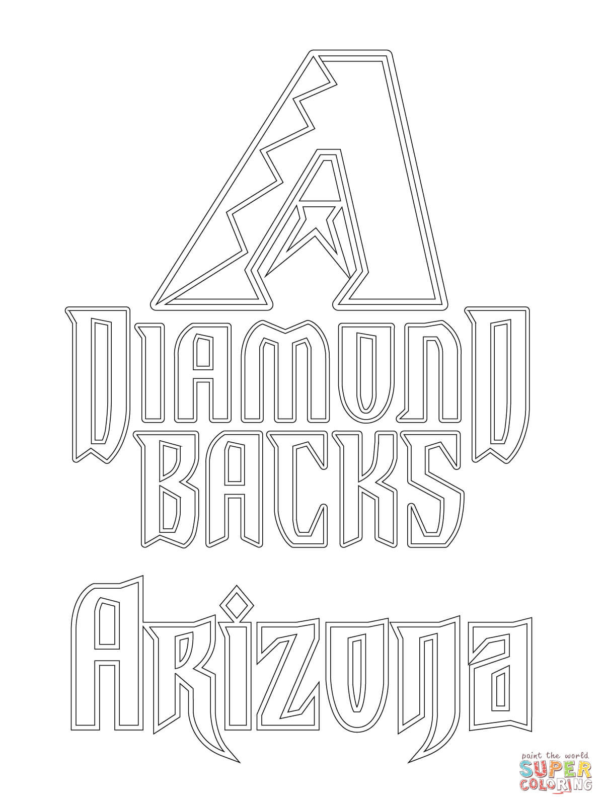 Az Coloring Pages
 Az Cardinals Coloring Pages Coloring Home