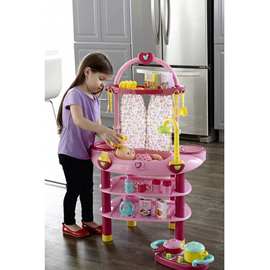 Best ideas about Baby Alive Kitchen
. Save or Pin Baby Alive Doll 3 in 1 Cook n Care Kitchen Set Now.