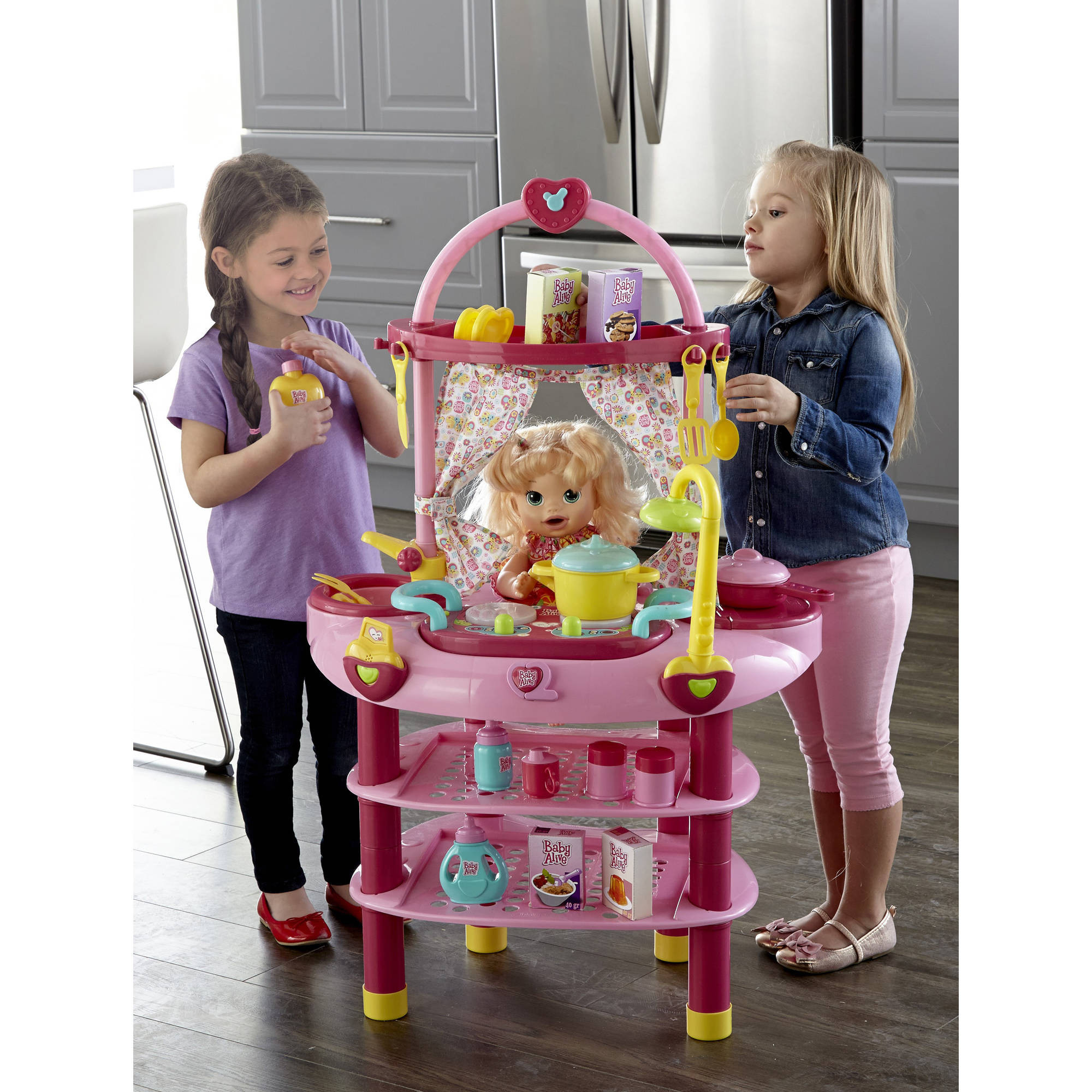 Best ideas about Baby Alive Kitchen
. Save or Pin Baby Alive Doll 3 in 1 Cook n Care Kitchen Set Now.