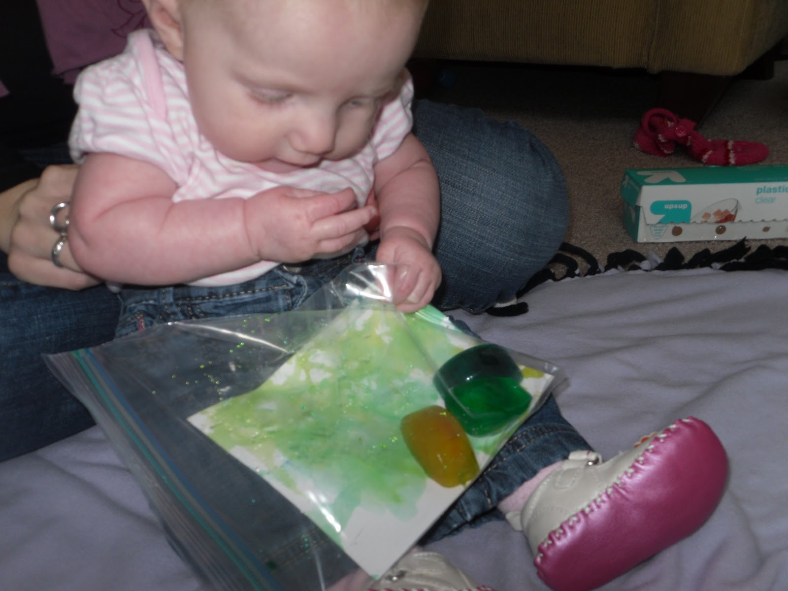 Baby Art And Craft
 Paint and Prozac Babies CAN do crafts