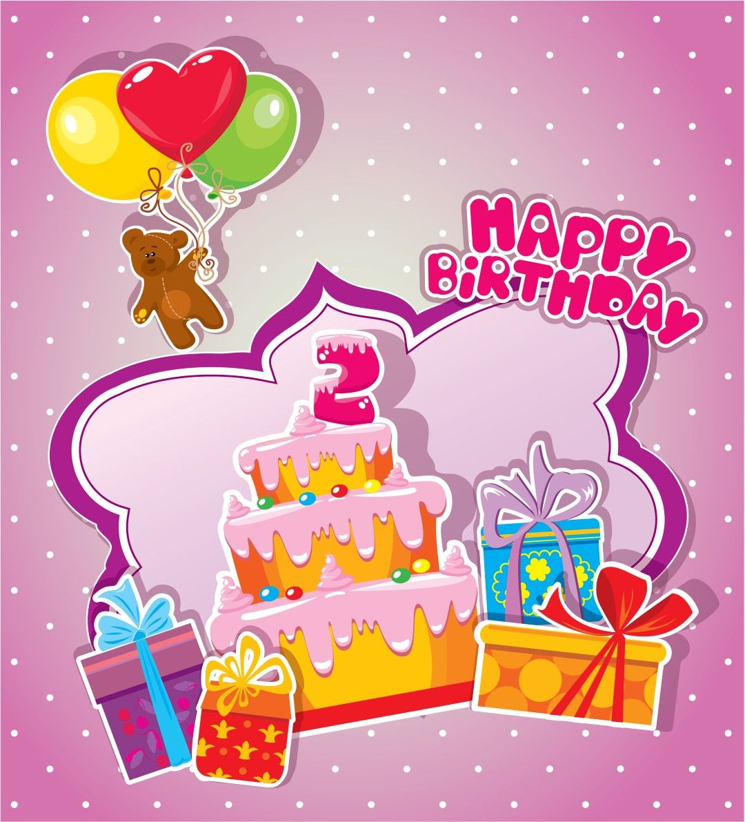 Baby Birthday Card
 Download File Desain Banner Corel Draw cdr Ulang Tahun