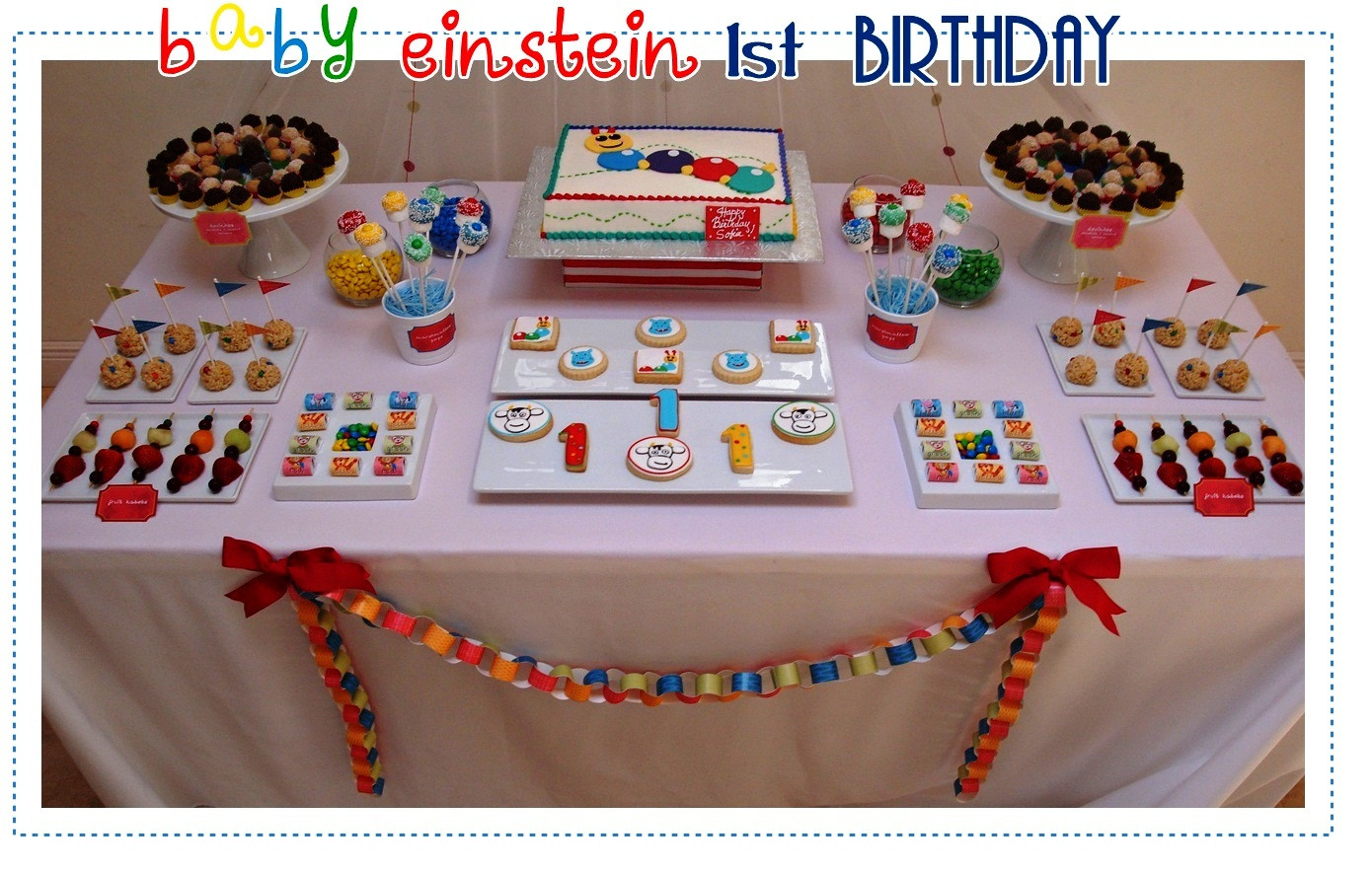 Baby Birthday Party
 Baby Birthday Decorations