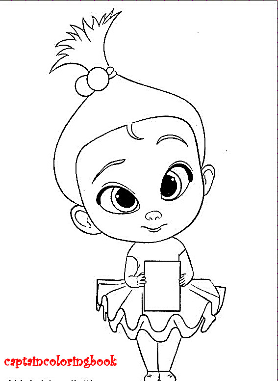 Baby Boss Coloring Pages
 The Boss Baby coloring page Coloring Page