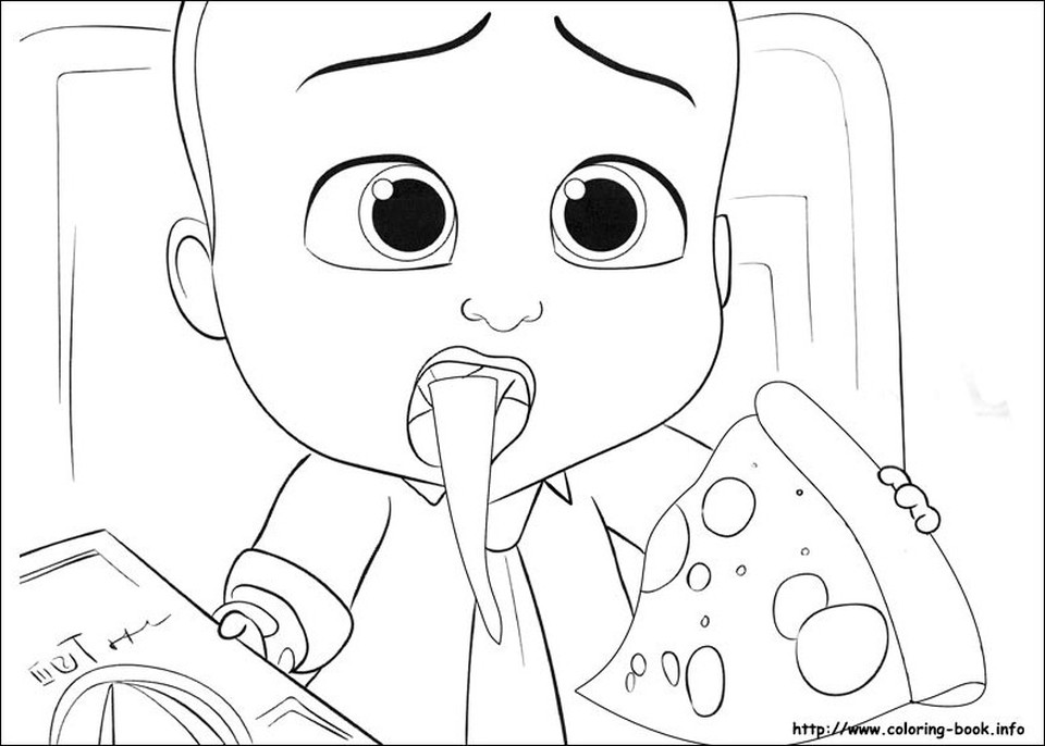 Baby Boss Coloring Pages
 Get This line Boss Baby Coloring Pages for Kids