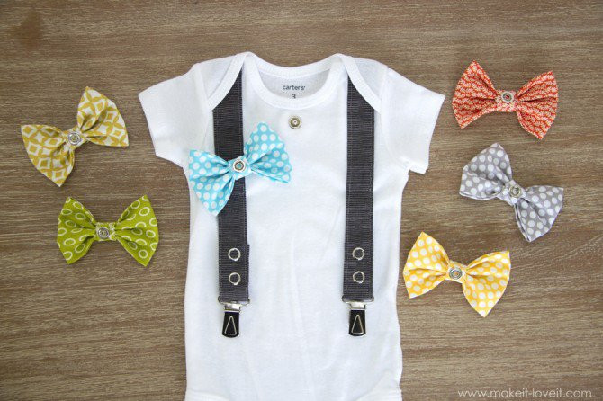 Baby Bow Tie DIY
 DIY Baby esies for Your Little ones