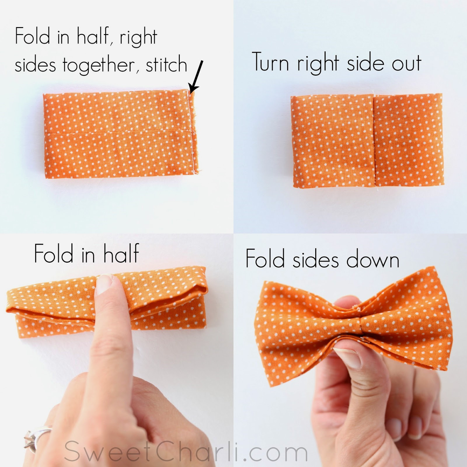 Baby Bow Tie DIY
 15 Snazzy Homemade Bow Ties
