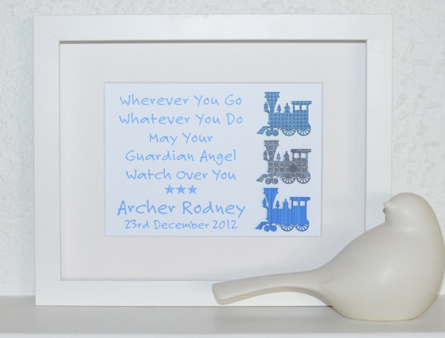 Baby Boy Baptism Gift Ideas
 Classic Baby Boys Unique Christening Baptism Poem Gifts