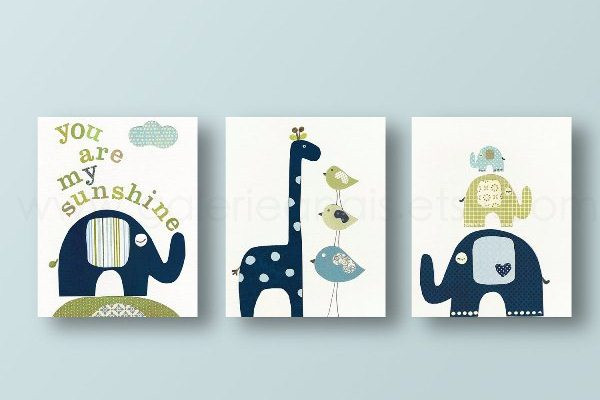 Best ideas about Baby Boy Wall Decor
. Save or Pin Exceptional Boy Nursery Wall Decor 5 Stickers Girls Boys Now.