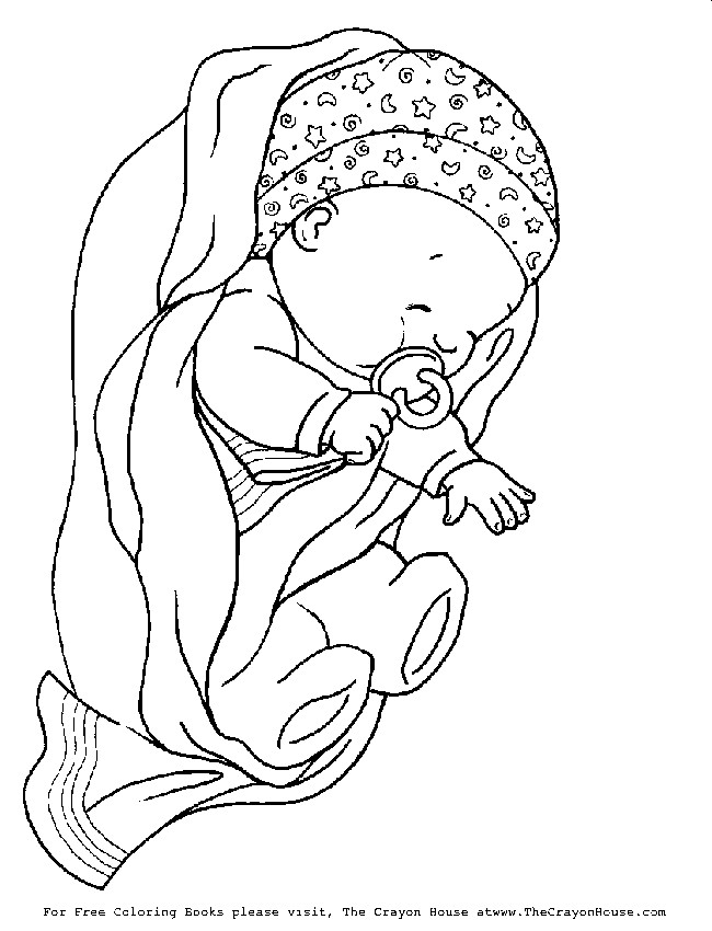 Baby Coloring Pages For Girls
 Baby Girl Coloring Pages AZ Coloring Pages