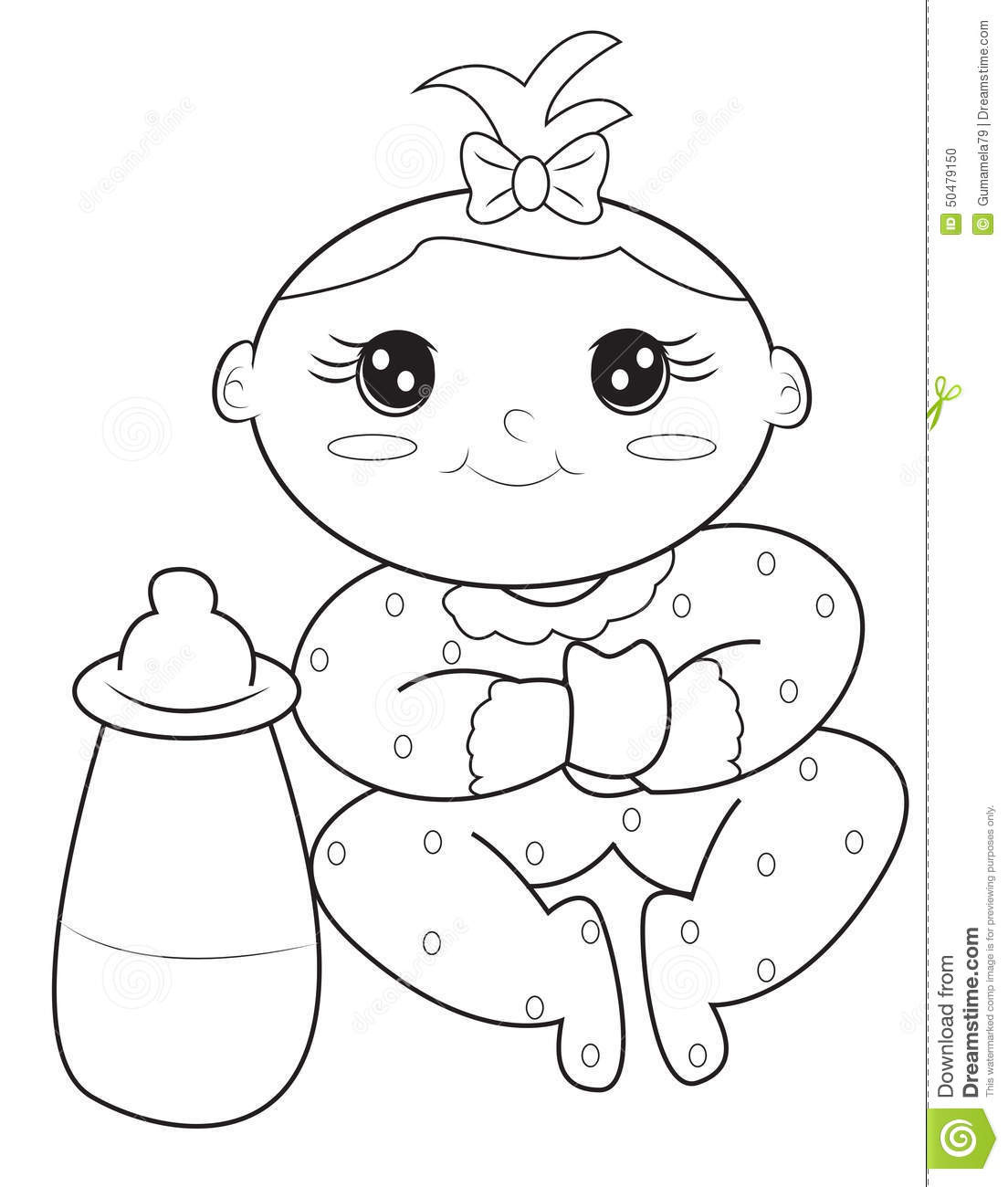 Baby Coloring Pages For Girls
 Coloring Pages For Baby Girls – Color Bros