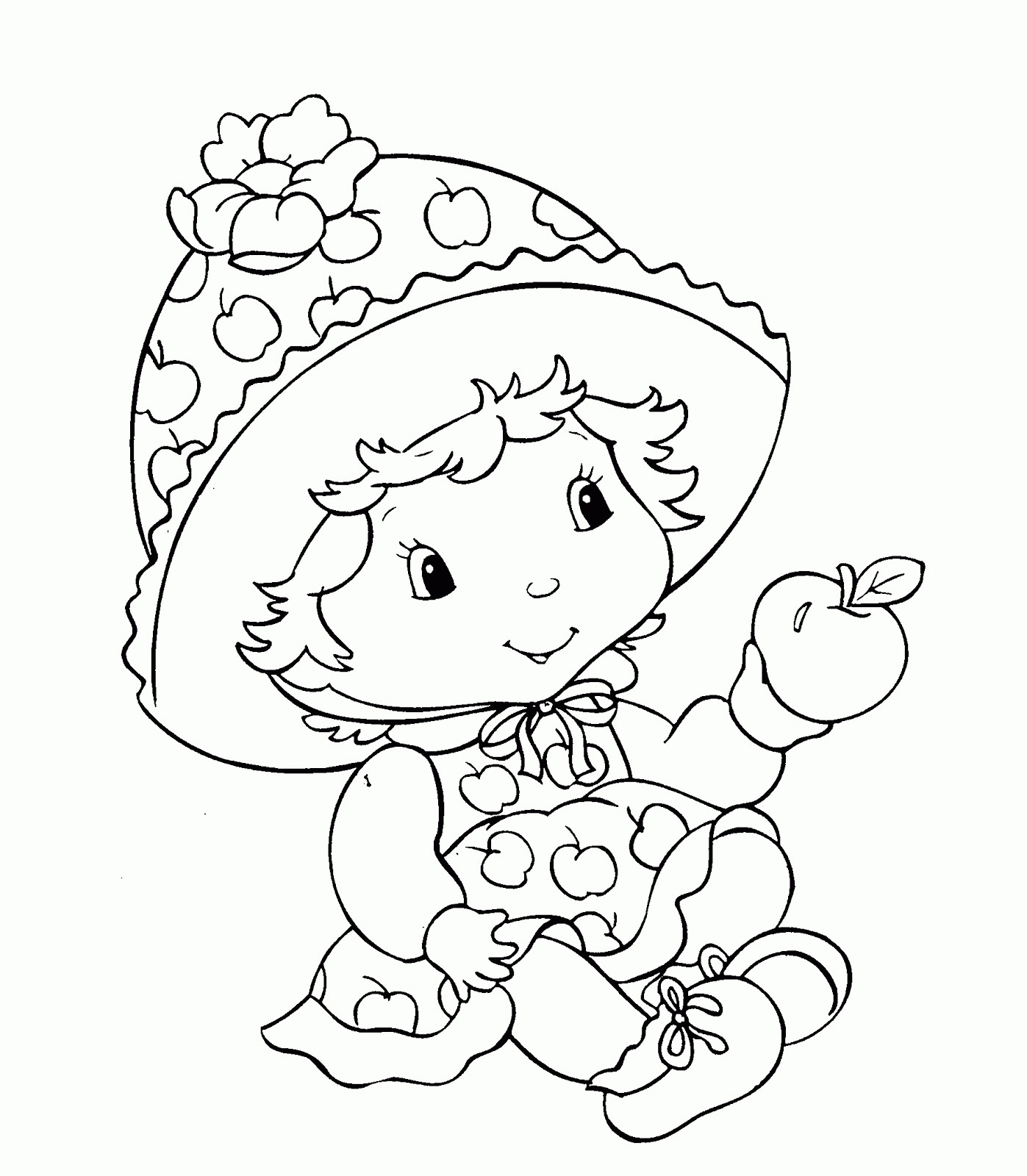 Baby Coloring Pages For Girls
 CuteColoring Cute Coloring ☺♥