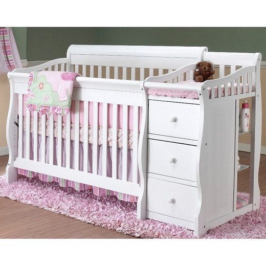 Best ideas about Baby Crib With Changing Table Combo
. Save or Pin Sorelle Tuscany 4 in 1 Convertible Fixed Side Crib and Now.