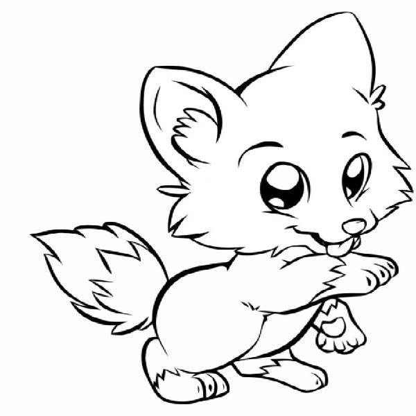 Baby Fox Coloring Pages
 Fox Pichers Free Coloring Pages