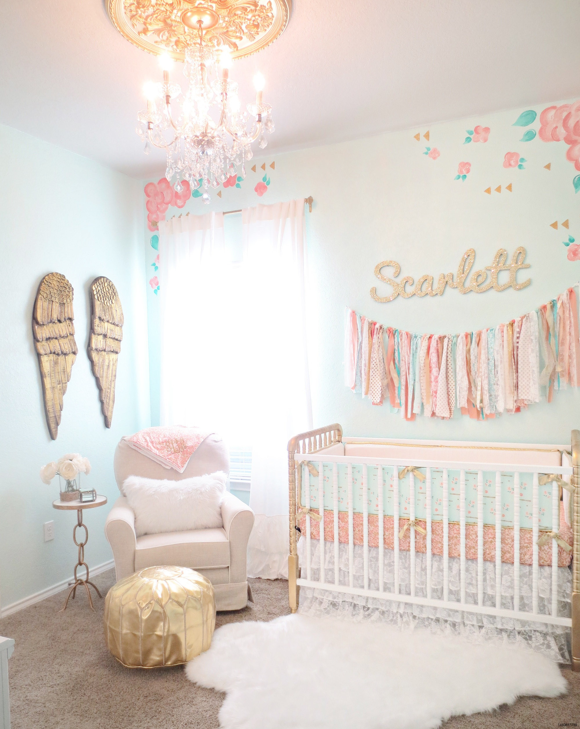 Best ideas about Baby Girl Bedroom Themes
. Save or Pin Entrancing Design Baby Nursery Ideas Features White Purple Now.