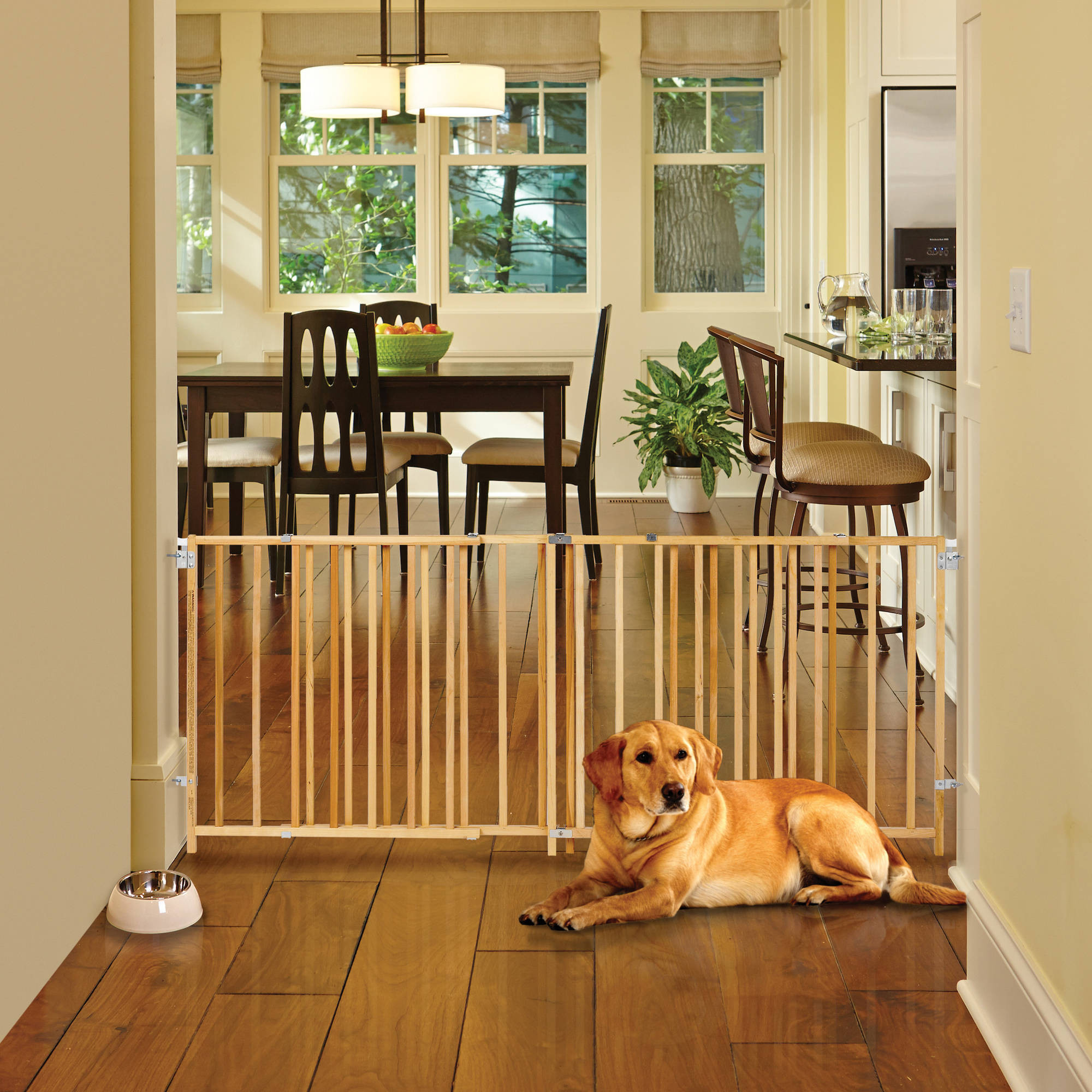 Best ideas about Baby Pet Gate
. Save or Pin NEW Extra Wide Wooden Swing Gate North States Supergate Now.
