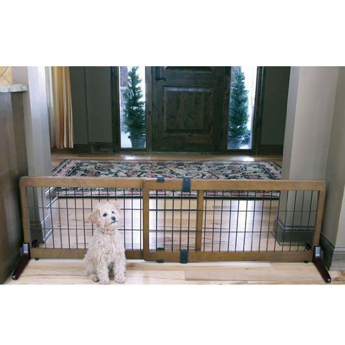 Best ideas about Baby Pet Gate
. Save or Pin Extra Wide Free Standing Baby Pet Dog Gate Cherry Wood Now.