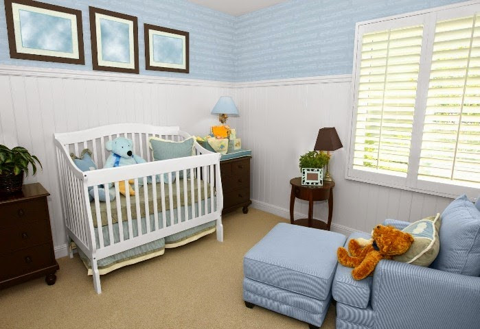 Best ideas about Baby Room Paint Idea
. Save or Pin Creative Wall Painting Ideas for Baby Nursery Now.