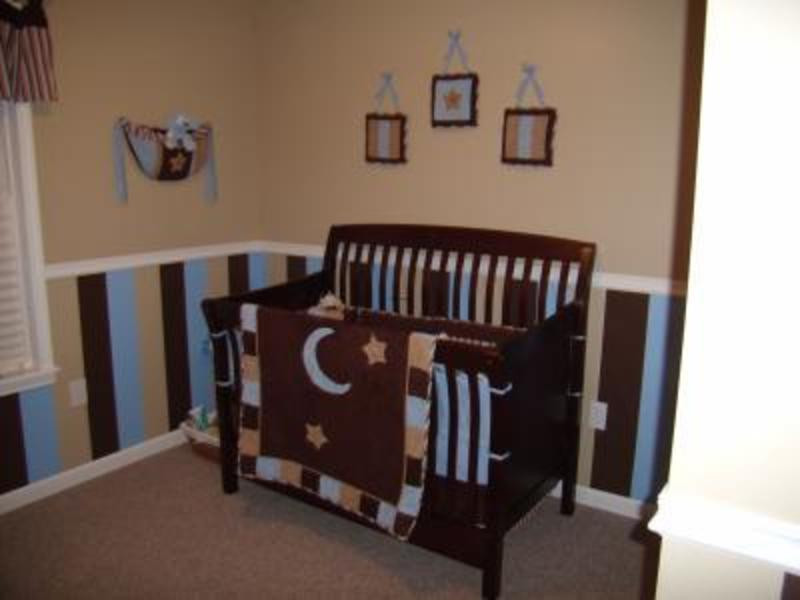 Best ideas about Baby Room Paint Idea
. Save or Pin Striped Nursery Decorating Ideas For The Walls A Baby Now.