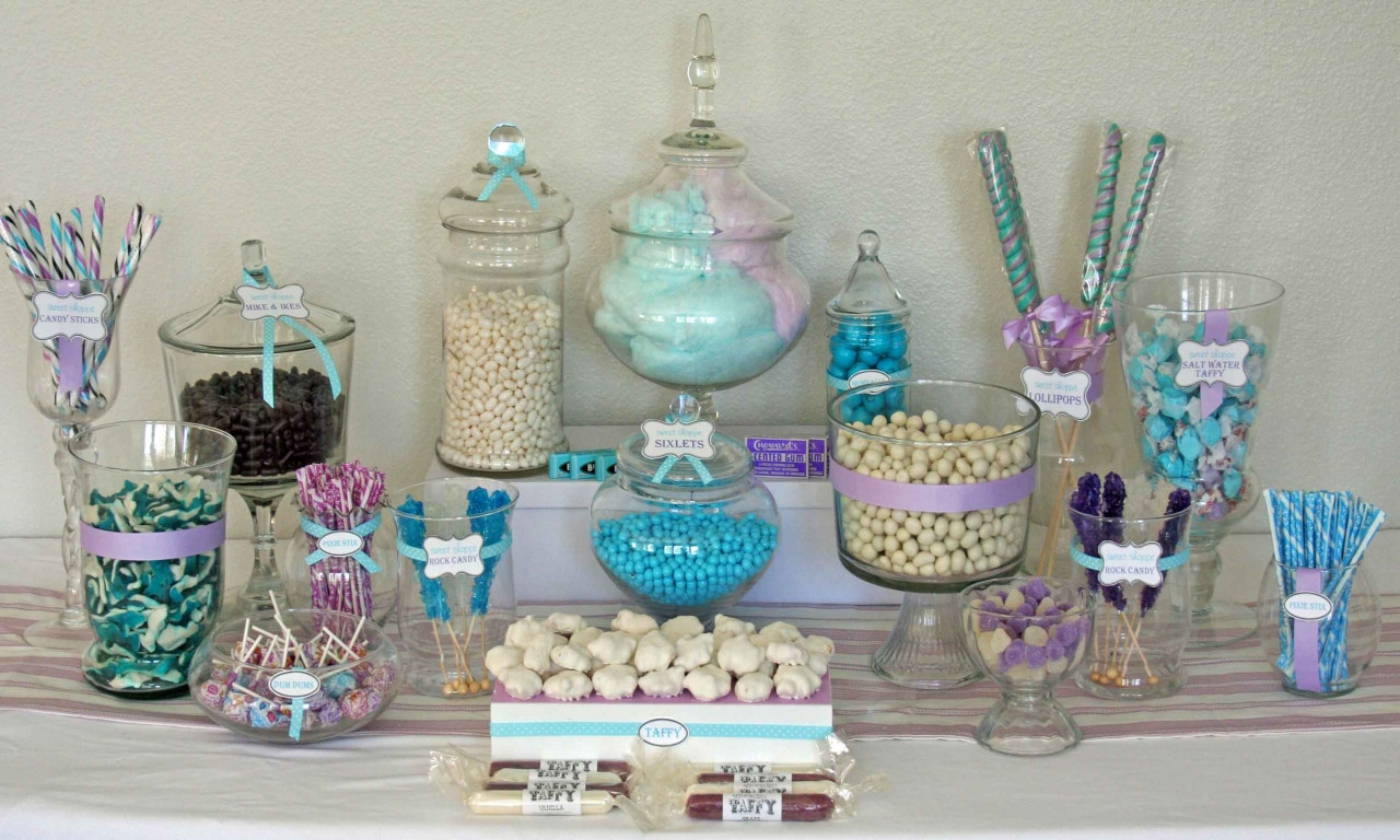 Best ideas about Baby Shower Candy Table For Boy
. Save or Pin Silver christmas centerpieces candy baby shower Now.