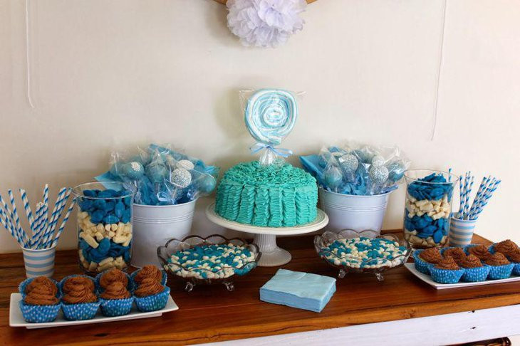 Best ideas about Baby Shower Candy Table For Boy
. Save or Pin 31 Baby Shower Candy Table Decoration Ideas Now.