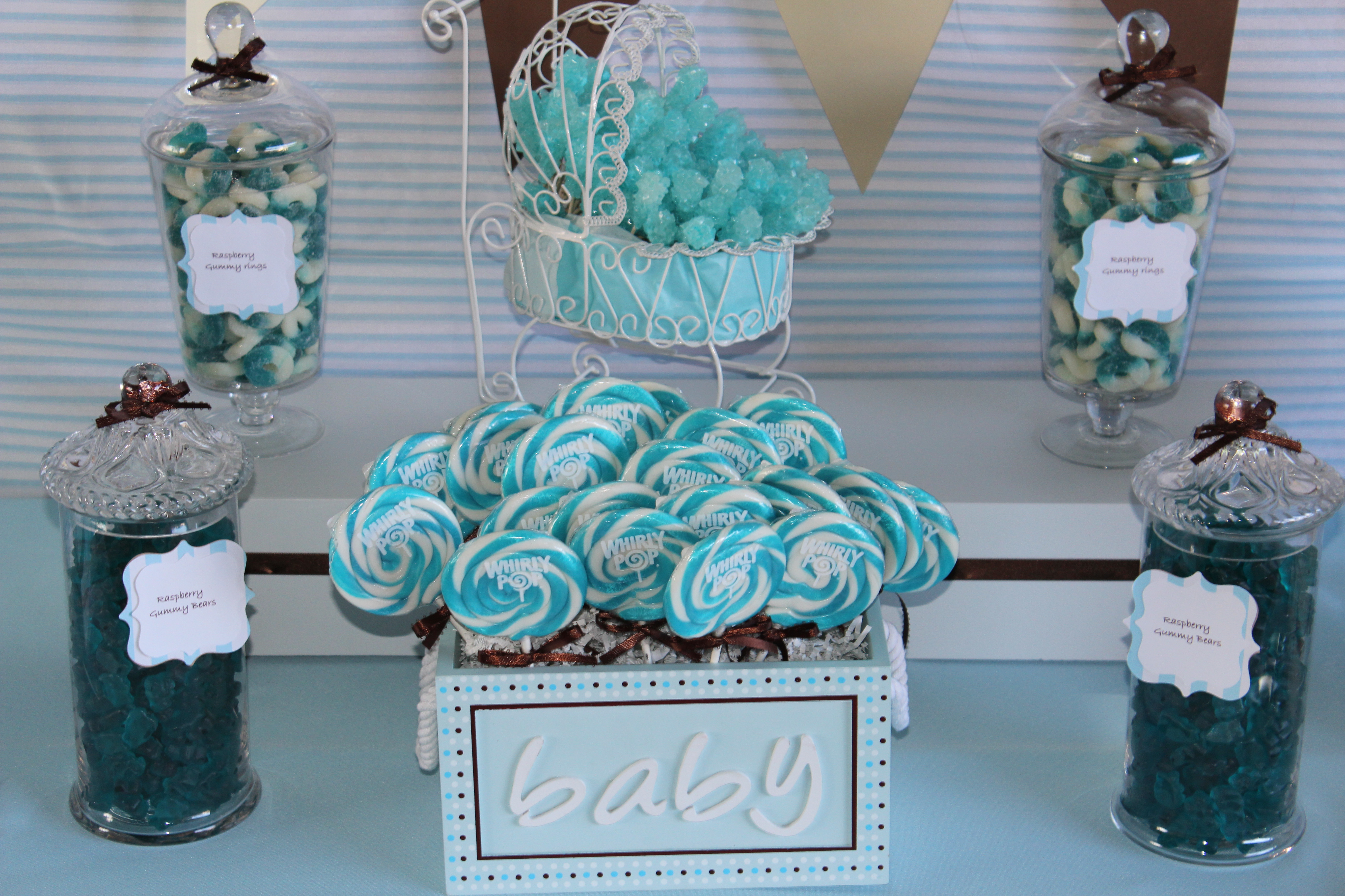 Best ideas about Baby Shower Candy Table For Boy
. Save or Pin Baby Shower Candy Buffet Now.