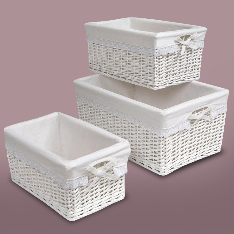 Best ideas about Baby Storage Basket
. Save or Pin Lined Baskets For Nursery TheNurseries Now.