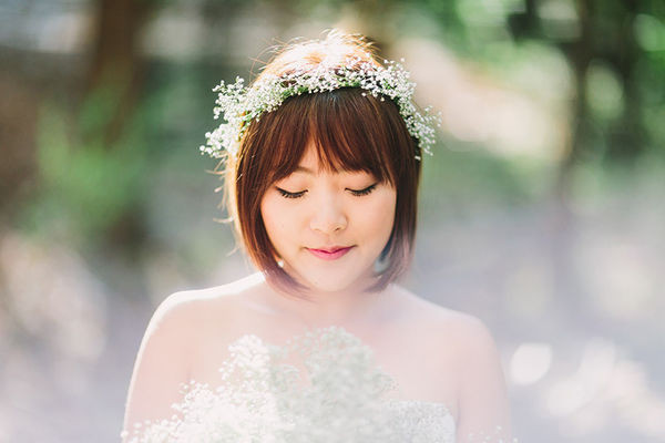 Best ideas about Baby'S Breath Flower Crown
. Save or Pin Sewon & Taurin s Watsonville CA Real Wedding by Let s Now.