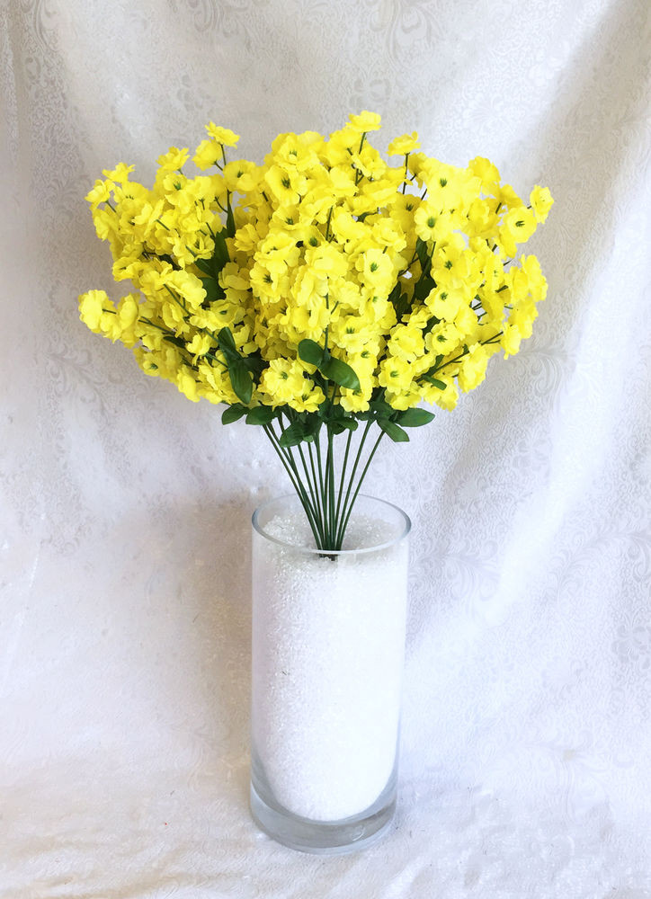 Best ideas about Baby'S Breath Flower
. Save or Pin 12 Baby s Breath YELLOW Gypsophila Silk Wedding Now.
