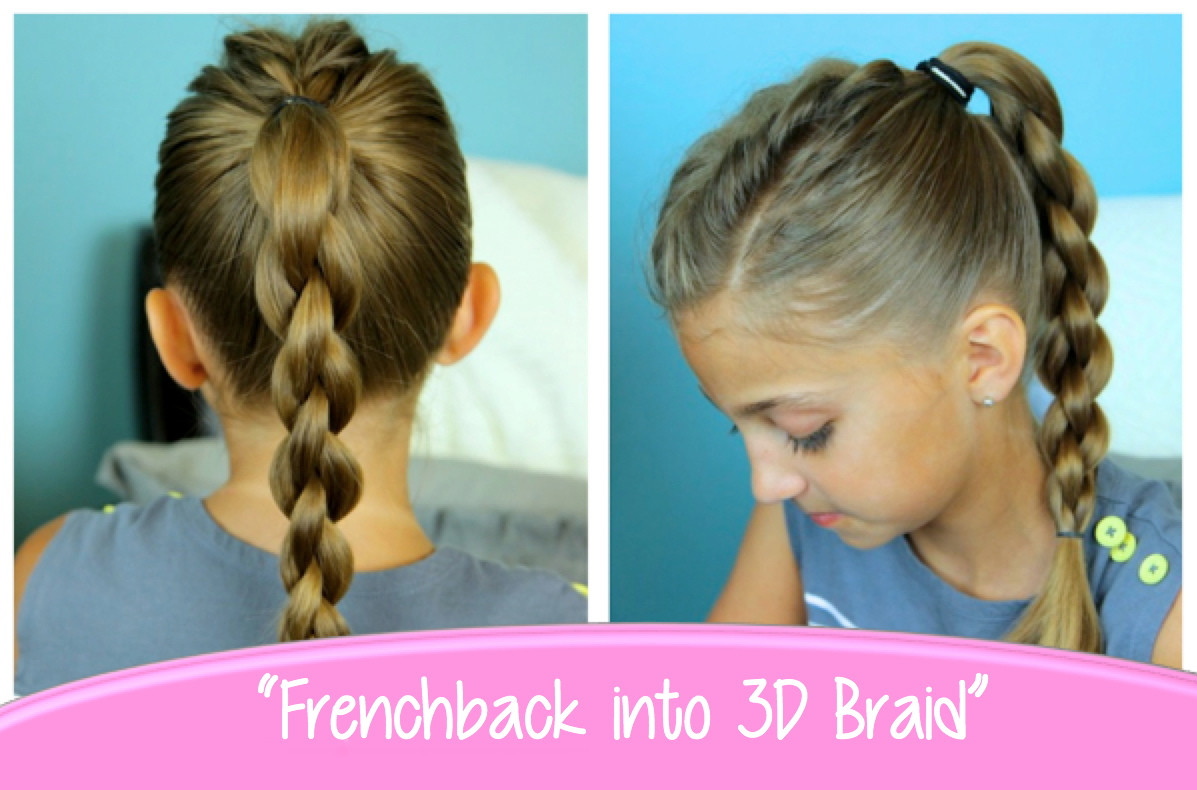 Back To School Hairstyles Braids
 Single Frenchback into Round Braid
